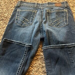 BKE Blue Denim Jean Capris